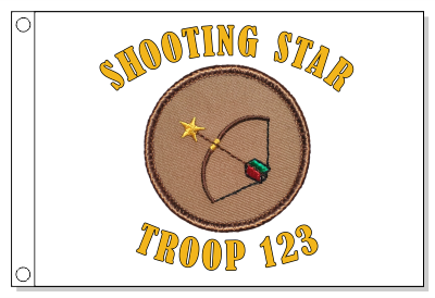 Shooting Star Patrol Flag