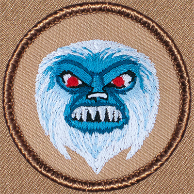 Snow Monster Patrol Patch Ð Scout Patch