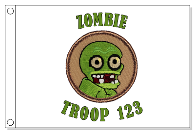 Zombie Patrol Flag