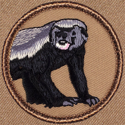 Honey Badger Patrol Patch Ð Scout Patch