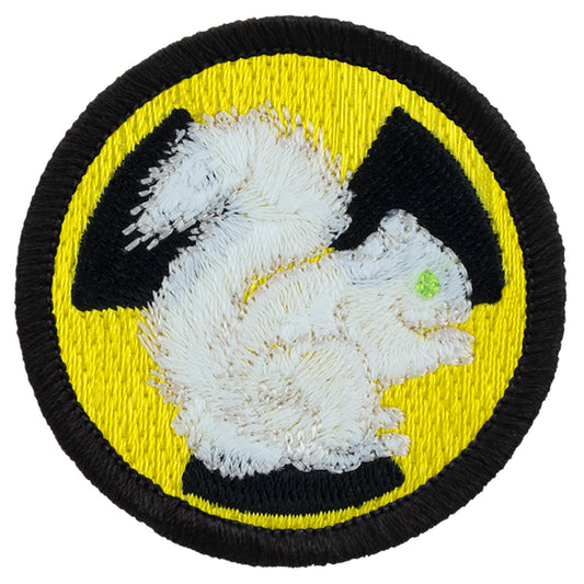 Glow-in-the-Dark Nuclear Squirrel Patrol Patch