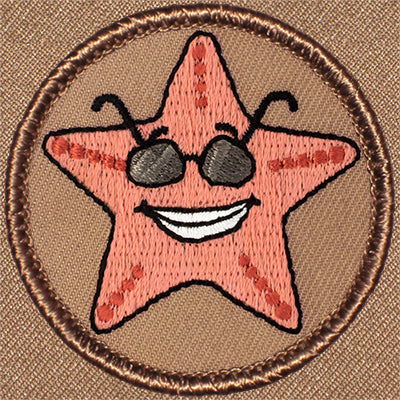 Cool Star Fish Patrol Patch Ð Scout Patch