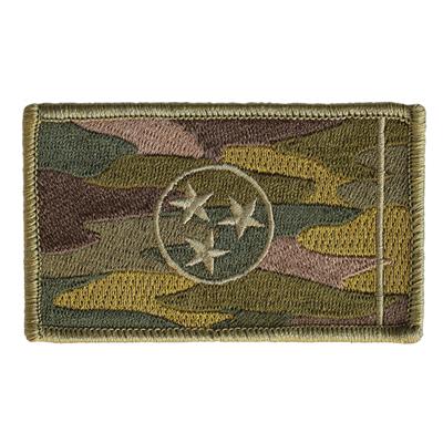 Tennessee State Flag Camo Flag Patch