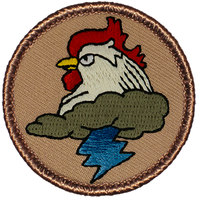 Blue Thunder Chicken Patrol Patch