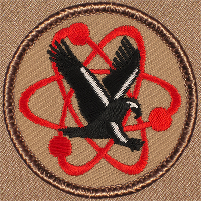 Atomic Eagle Patrol Patch Ð Scout Patch