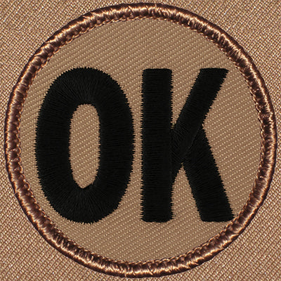 "OK" Patrol Patch Ð Scout Patch