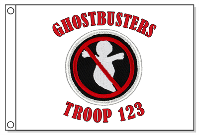 No Ghost Patrol Flag