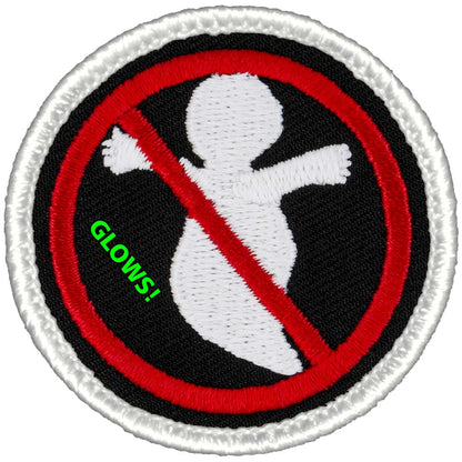 Glow-in-the-Dark Ghost Patrol Patch