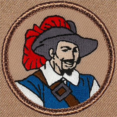 Musketeer Patrol Patch Ð Scout Patch