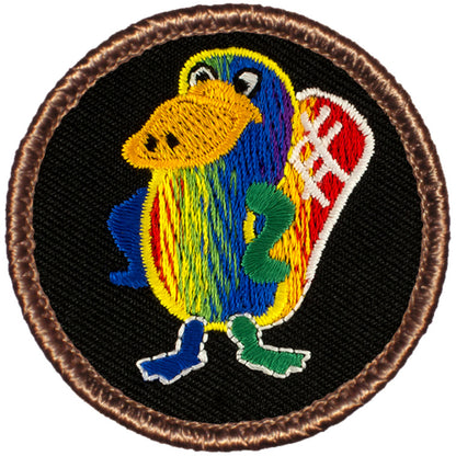 Tie Dye Platypus Patrol Patch