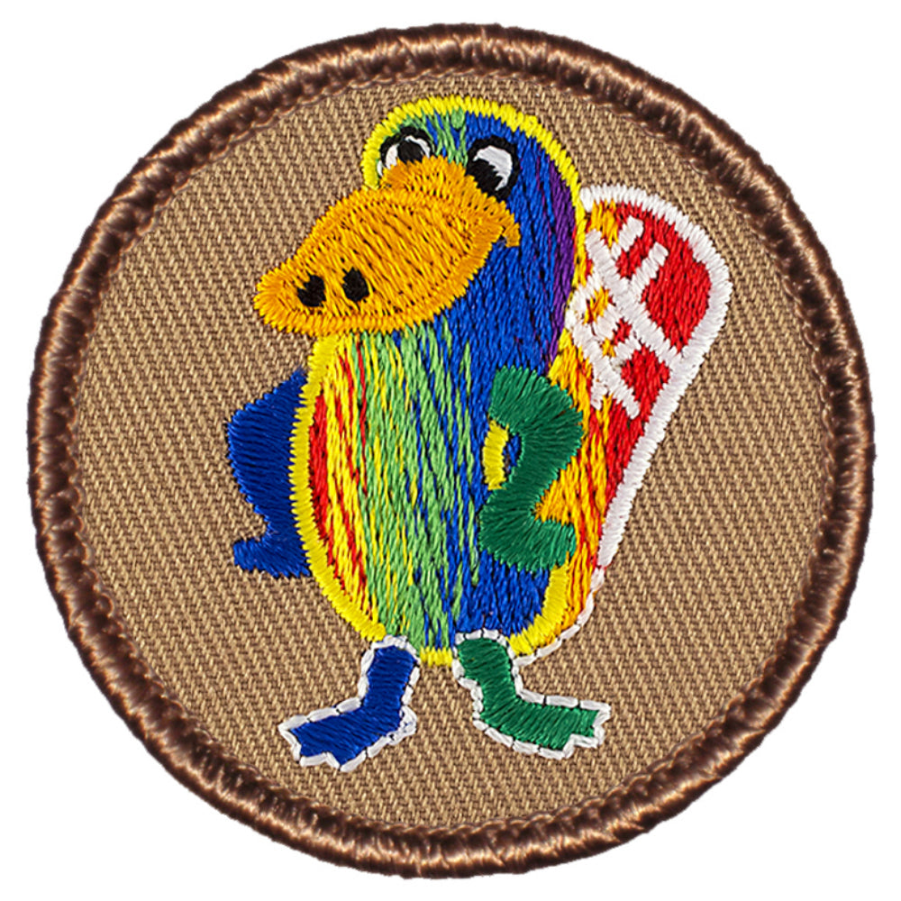 Tie Dye Platypus Patrol Patch