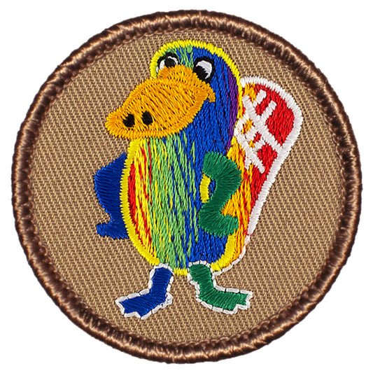 Tie Dye Platypus Patrol Patch