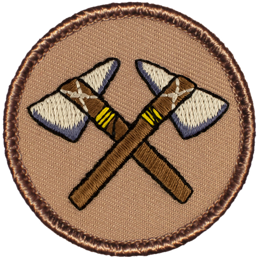Crossed Tomahawks Patrol Patch