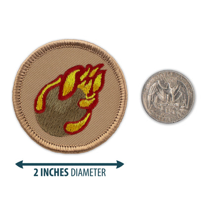 Flaming Coconut Patrol Patch