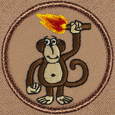 Fire Monkey Patrol Patch Ð Scout Patch