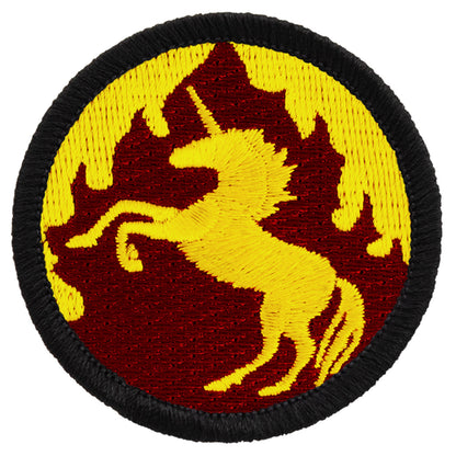 Flaming Unicorn Patrol Patch