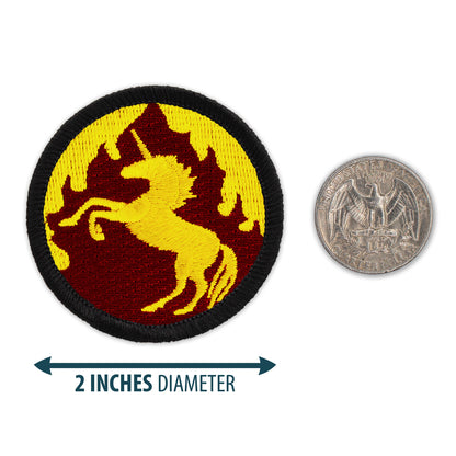 Flaming Unicorn Patrol Patch