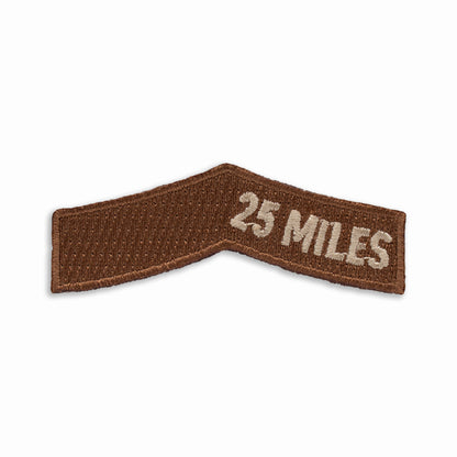 Miles Hiked Achievement Patches