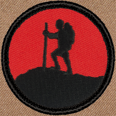 Retro Mountaineer Patrol Patch (#461R) - Sew-on Scout Patch