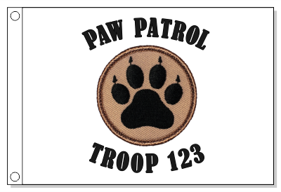 Dog Paw Patrol Flag