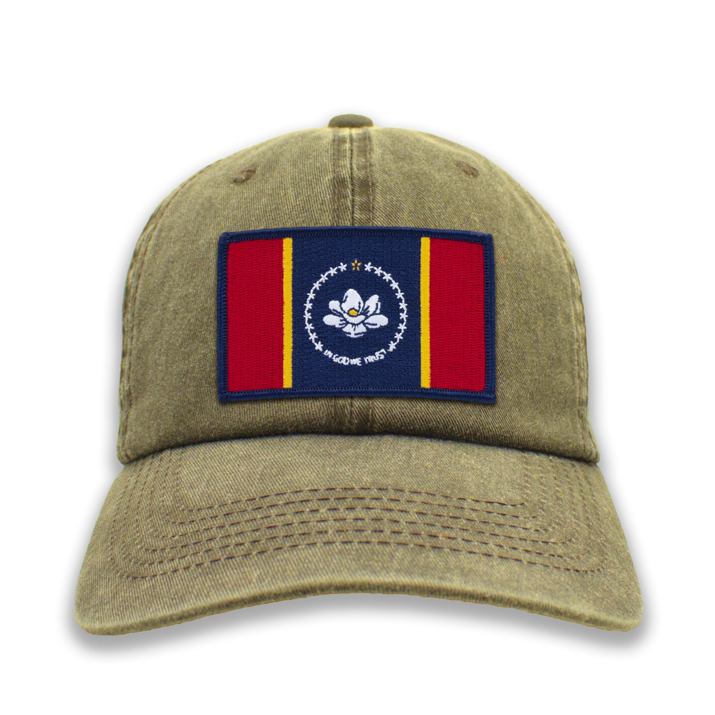 Mississippi State Flag Ball Cap or Trucker Hat