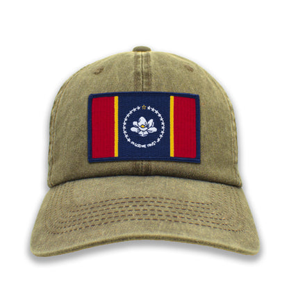 Mississippi State Flag Ball Cap or Trucker Hat