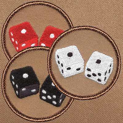 Dice Scout Patrol Patches