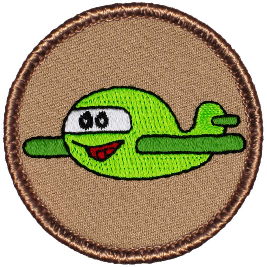 Cartoon Plane Patrol Patch