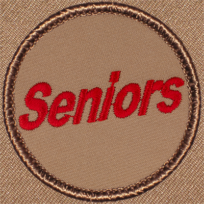 Seniors Patrol Patch Ð Scout Patch