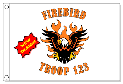 Fire Bird Patrol Flag
