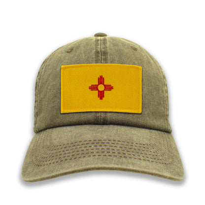 New Mexico State Flag Ball Cap or Trucker Hat
