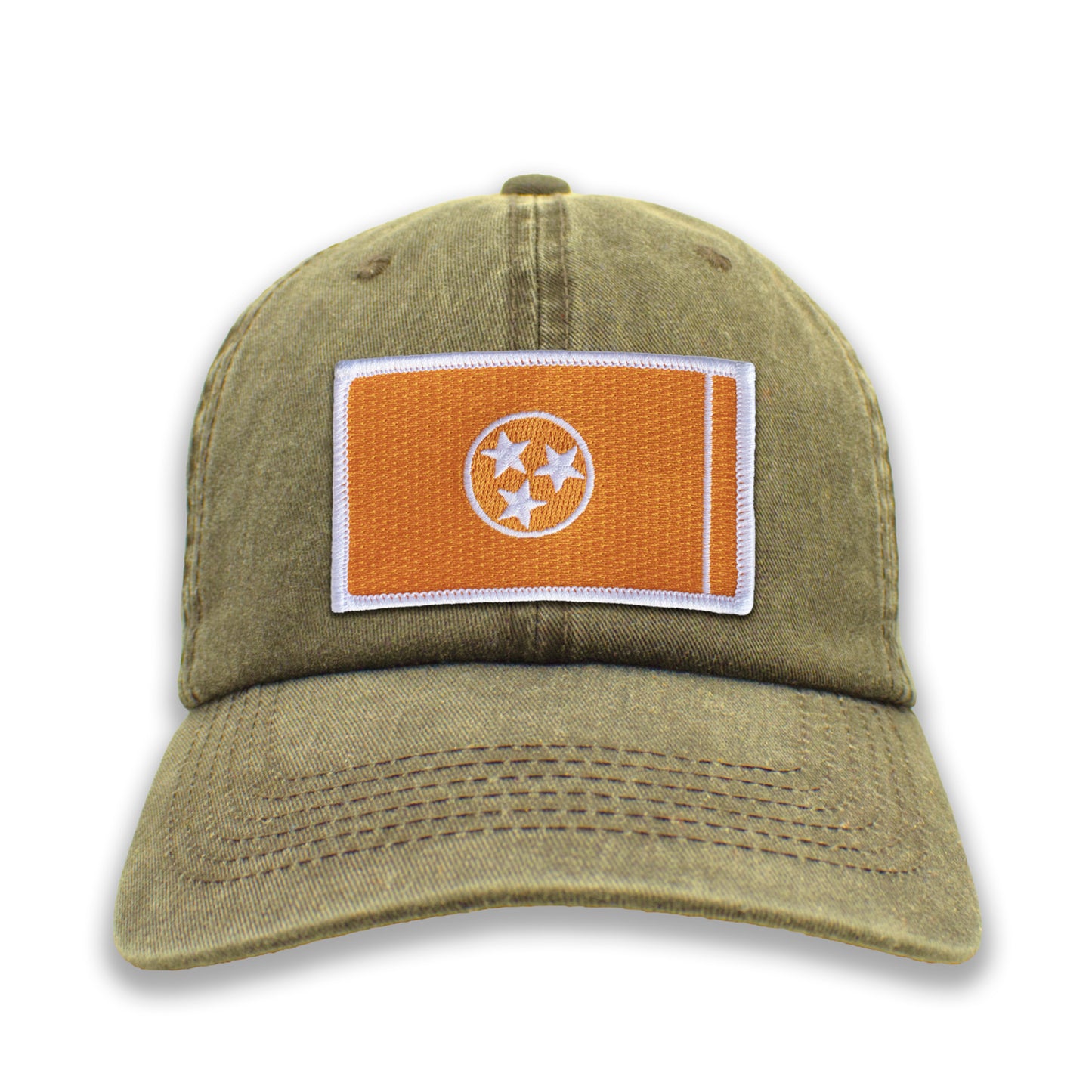 Orange Tennessee State Flag Ball Cap or Trucker Hat