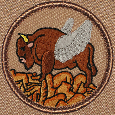 Buffalo Wings Patrol Patch Ð Scout Patch