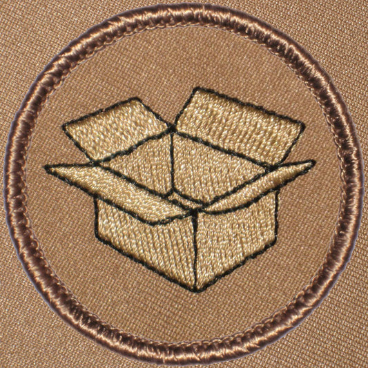 Cardboard Box Patrol Patch Ð Scout Patch