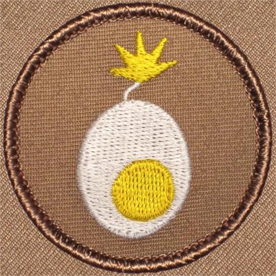 Exploding Eggs Patrol Patch Ð Scout Patch