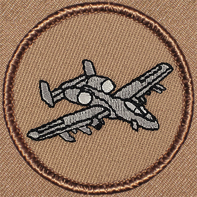 A10 Warthog Patrol Patch Ð Scout Patch