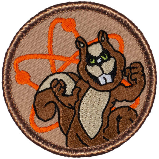 Atomic Chipmunk Patrol Patch