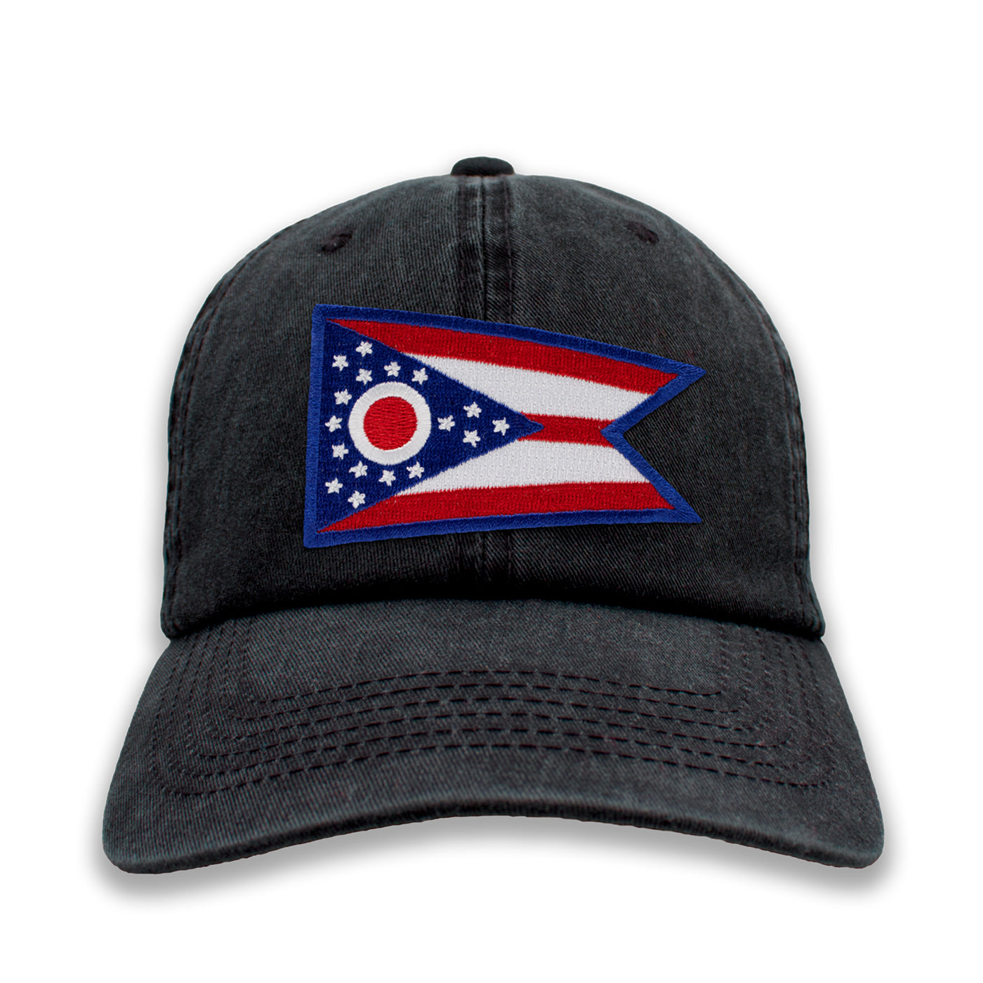 Ohio State Flag Ball Cap or Trucker Hat