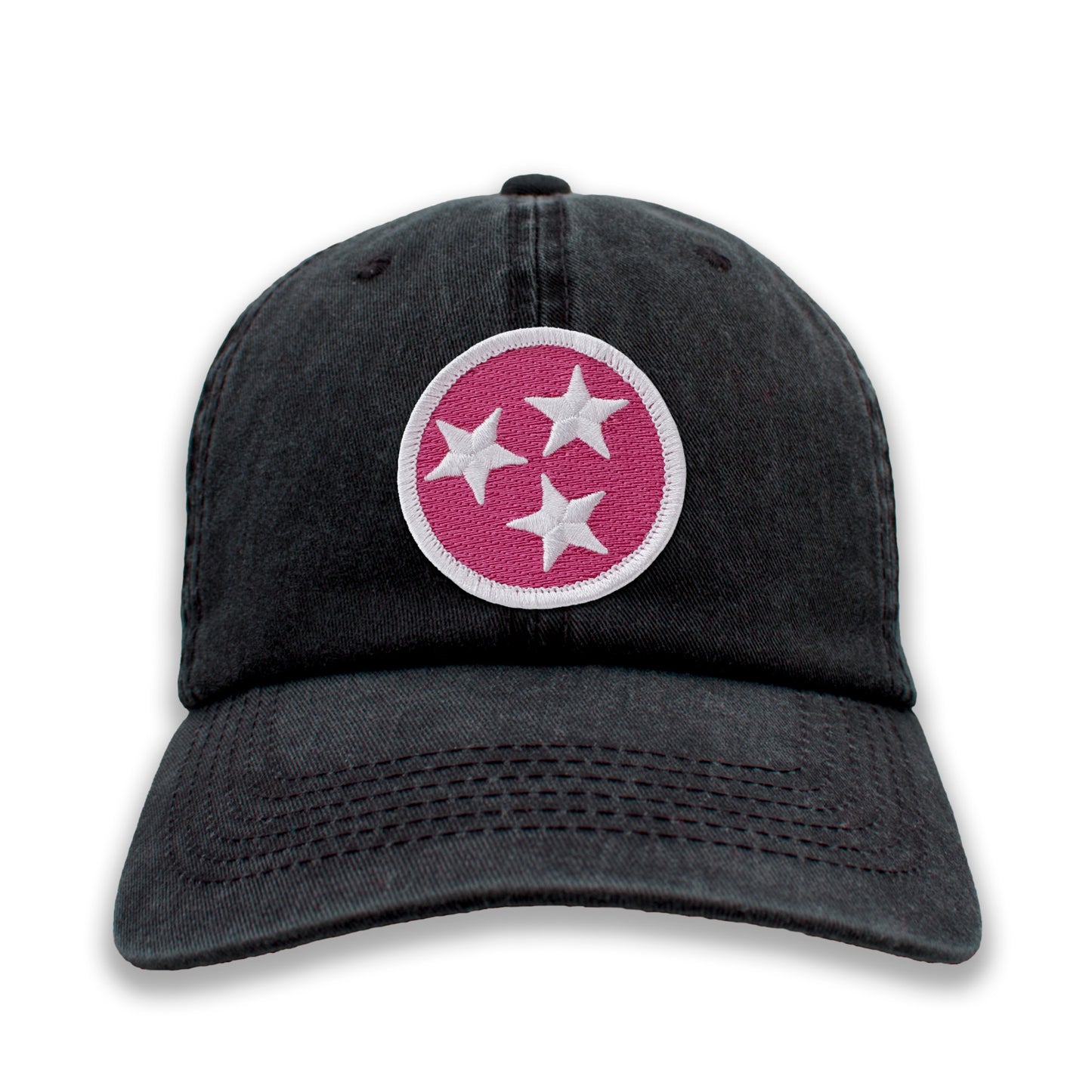Pink & White Tennessee Tristar Ball Cap or Trucker Hat