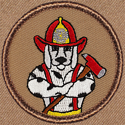 Firehouse Dog Patrol Patch Ð Scout Patch