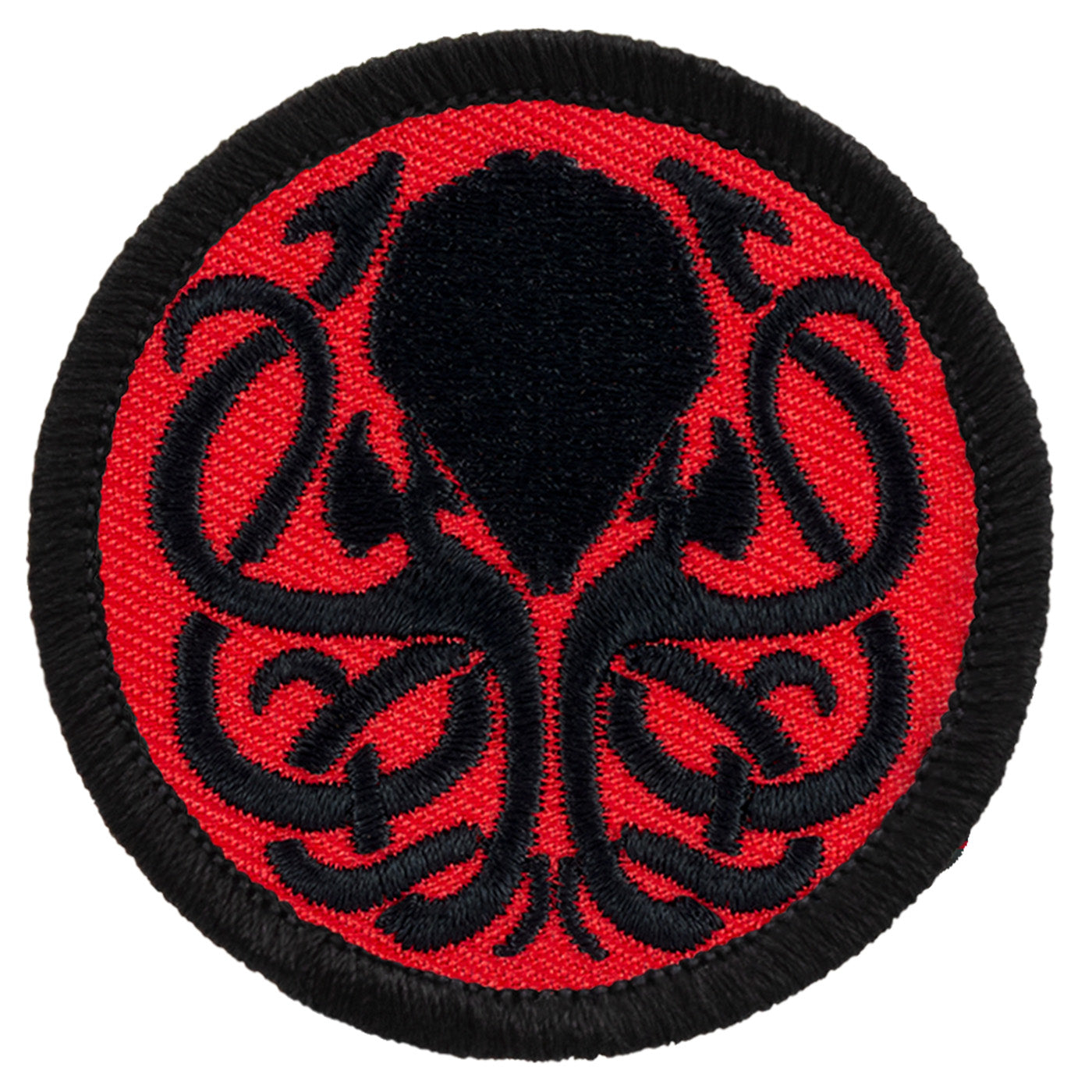 Red & black Kraken Scout Patrol Patches