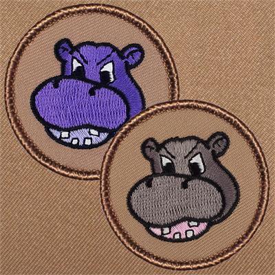 Hippo Patrol Patch