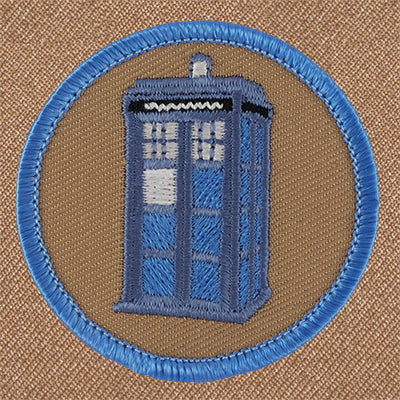 Tardis Patrol Patch Ð Scout Patch