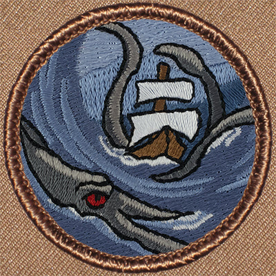 Kraken Sea Monster Patrol Patch Ð Scout Patch