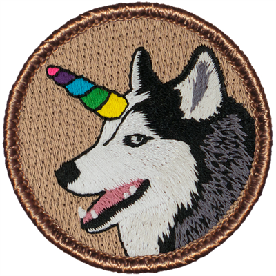 Huski-corn Patrol Patch