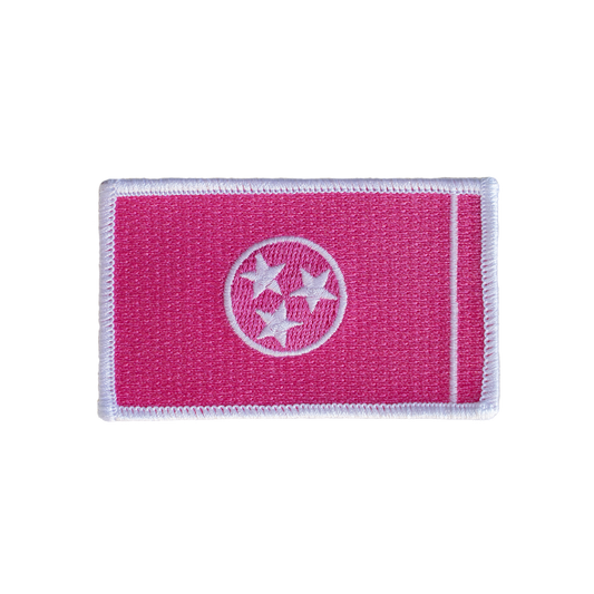 Pink Tennessee State Flag Patch