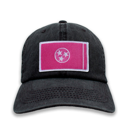 Pink Tennessee State Flag Ball Cap or Trucker Hat