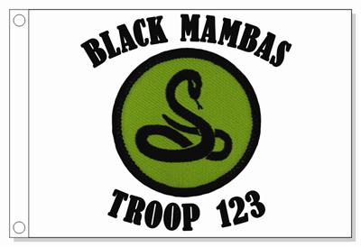 Black Mambas Patrol Flag