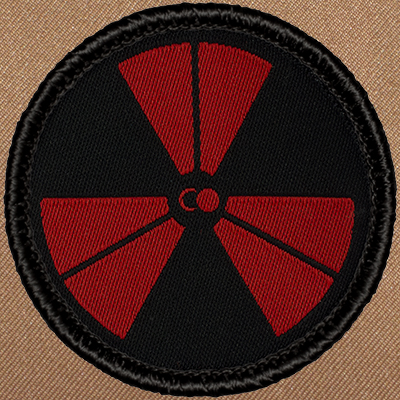 Antimatter Patrol Patch - Sew-on Scout Patch