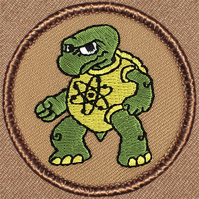 Atomic Turtle Patrol Patch Ð Scout Patch